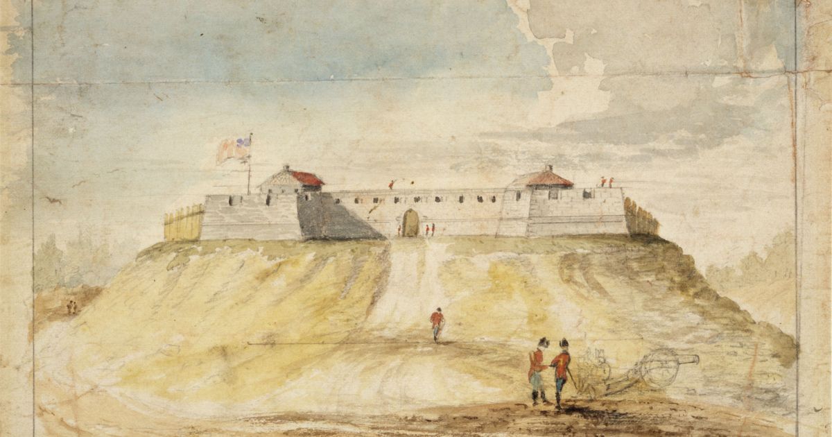 Fort Frederick at Albany (head of State Street) 1765